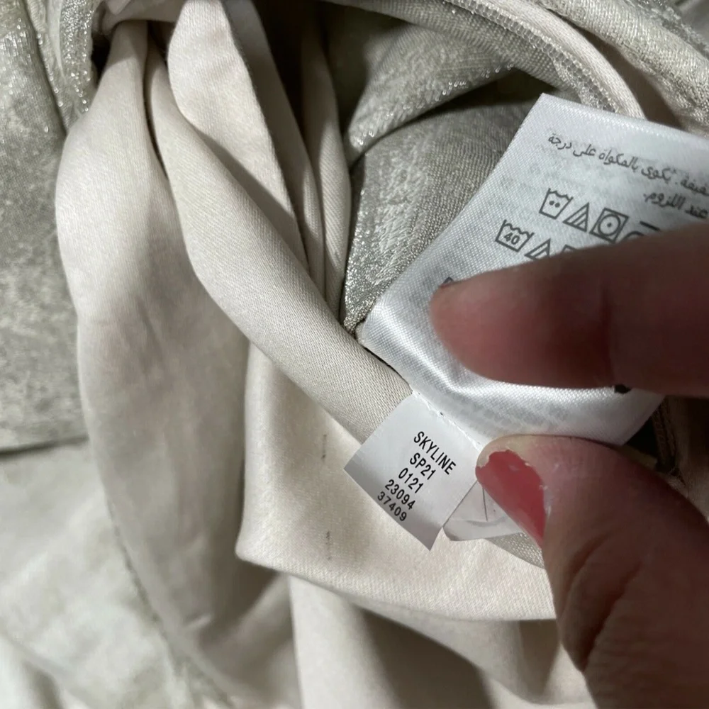 NWT‎ Hotel Collection [ Full/ Queen ] Skyline Duvet Cover Only